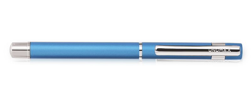 Unomax Nexa Roller Pen 0.7mm tip size  blue colour body