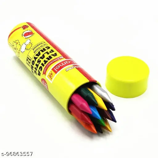Camel Artica Plastic Crayons 12 Shades
