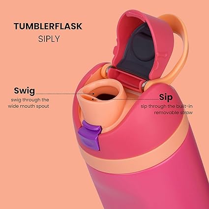 Owala FreeSip Tumbler 710ml Vacuum Insulated Leakproof Water Bottle Bbag | India’s Best Online Stationery Store