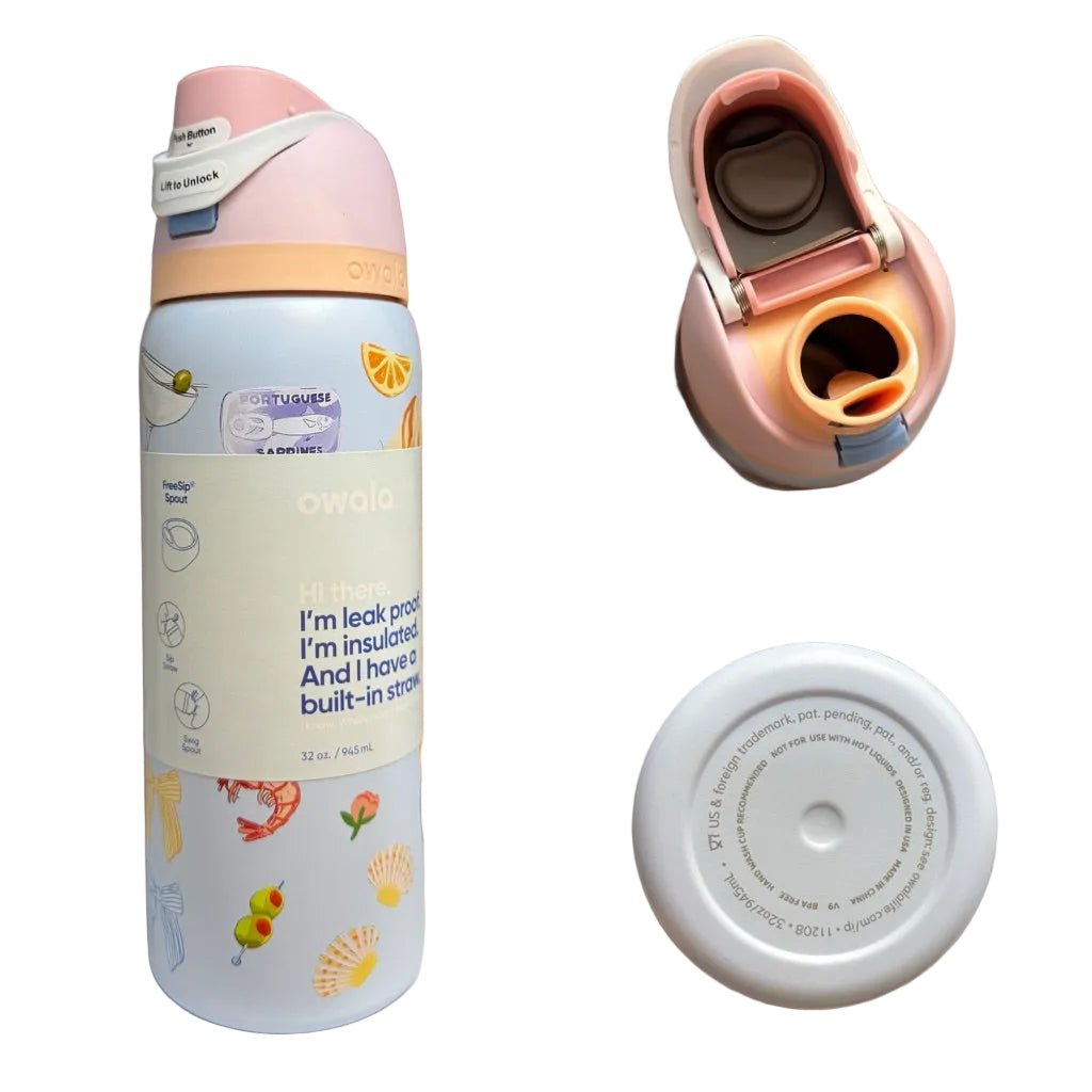 Owala FreeSip Tumbler 710ml Vacuum Insulated Leakproof Water Bottle Bbag | India’s Best Online Stationery Store