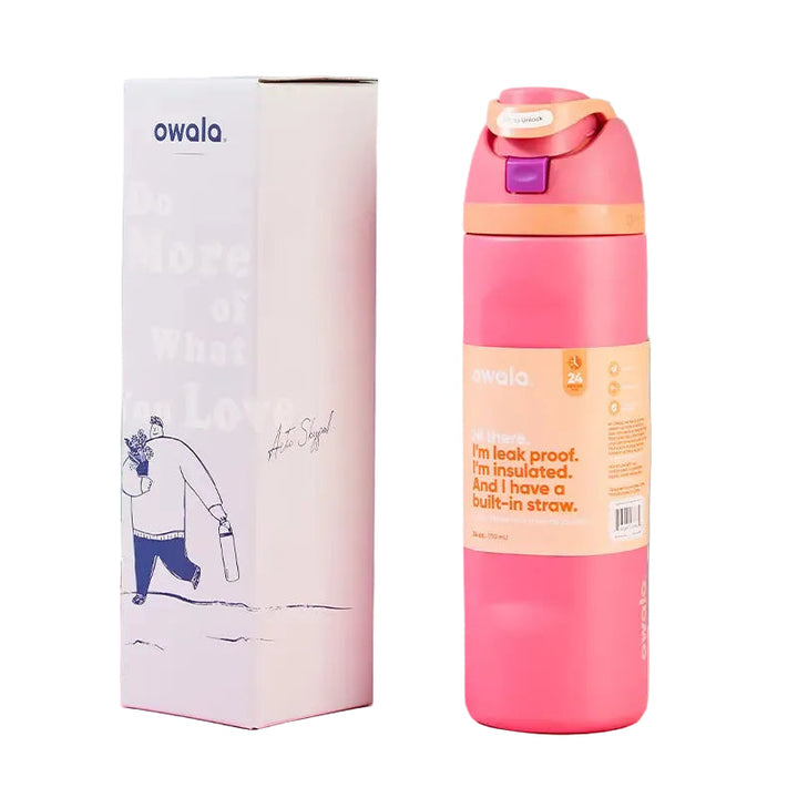 Owala FreeSip Tumbler 710ml Vacuum Insulated Leakproof Water Bottle Bbag | India’s Best Online Stationery Store