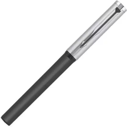 Parker Beta Premium Silver With Stainless Steel Trim Fountain Pen - Bbag | India’s Best Online Stationery Store