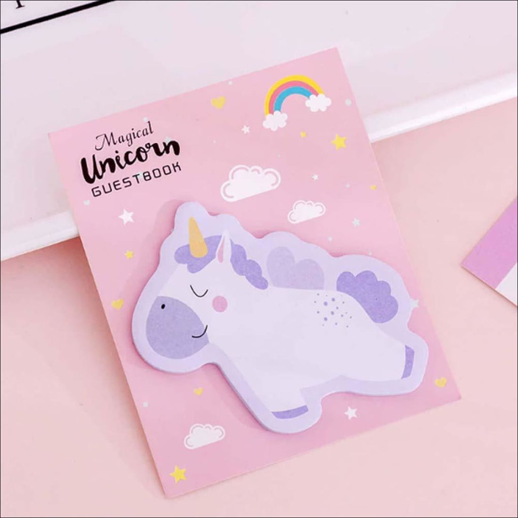 Cute Unicorn Sticky Notes