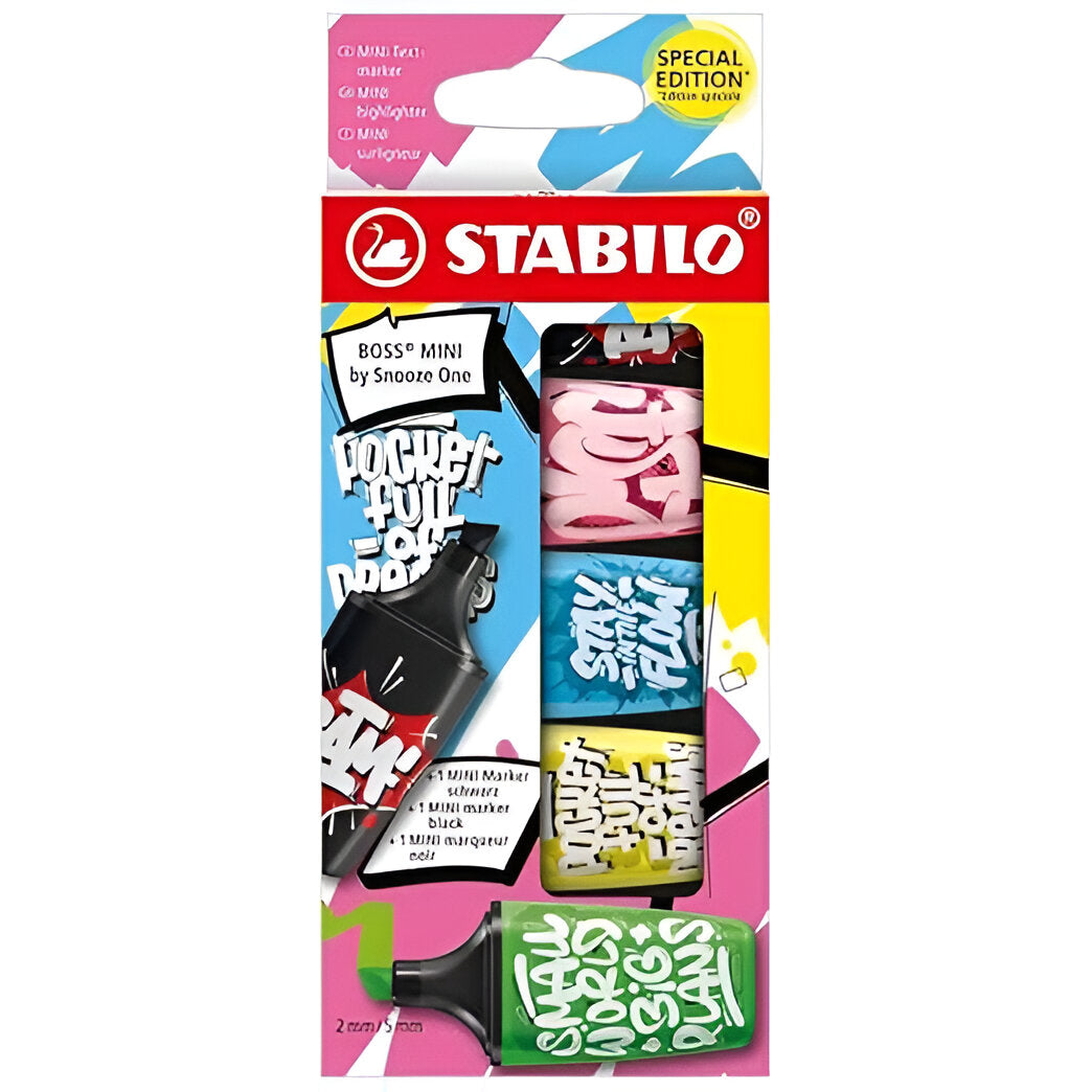 STABILO BOSS MINI by Snooze One - 5pc