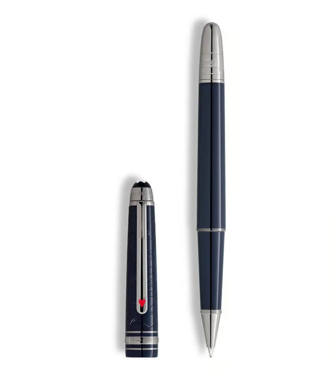 Meisterstuck Around the World in 80 Days Classique Rollerball Blue Bbag | India’s Best Online Stationery Store