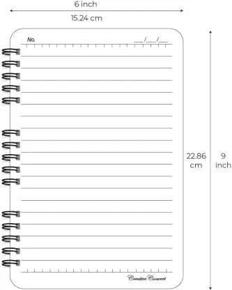 160 pages of 80 GSM thickness inside Creative Convert Jerry Diary for smooth and even writing 
