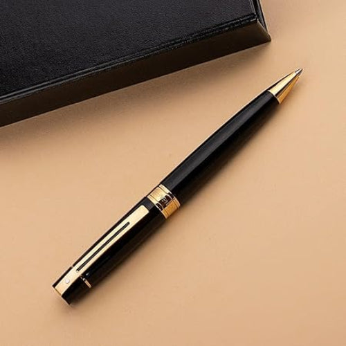 sheaffer 9325 Glossy Black Ballpoint Pen/ bbag indias best online store