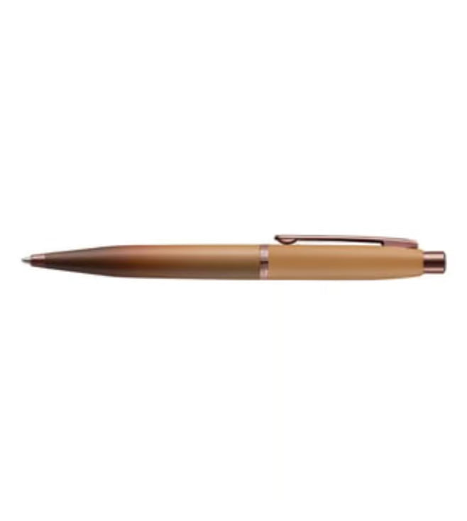 Sheaffer Matt Brown VFM 9428 Coffee Edition Ballpoint Pen with Regal Brown PVD Trims
