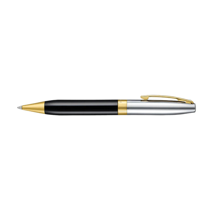 Sheaffer Legacy  Ballpoint Pen Black Chrome Gold Trim Bbag | India’s Best Online Stationery Store