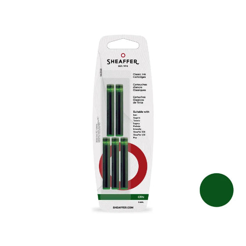sheaffer cartridge green / bbag indias best online store 