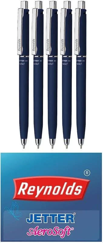 Reynolds Jetter AeroSoft Ball Pen - Bbag | India’s Best Online Stationery Store