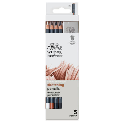 Winsor & Newton Studio Collection Sketching Pencils - Set of 5