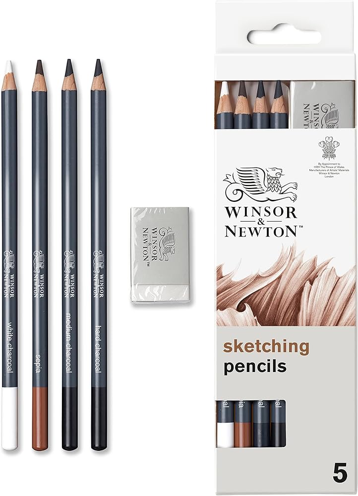 Winsor & Newton Studio Collection Sketching Pencils - Set of 5