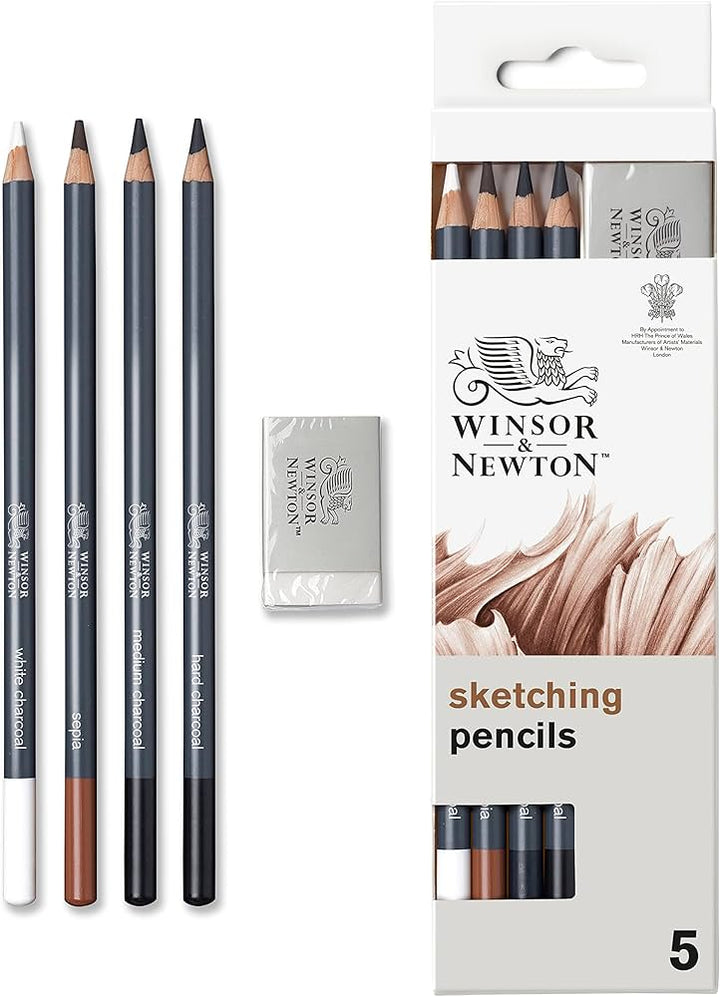 Winsor & Newton Studio Collection Sketching Pencils - Set of 5