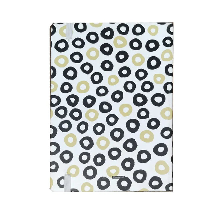 Creative Convert White Printed Journal - Bbag | India’s Best Online Stationery Store