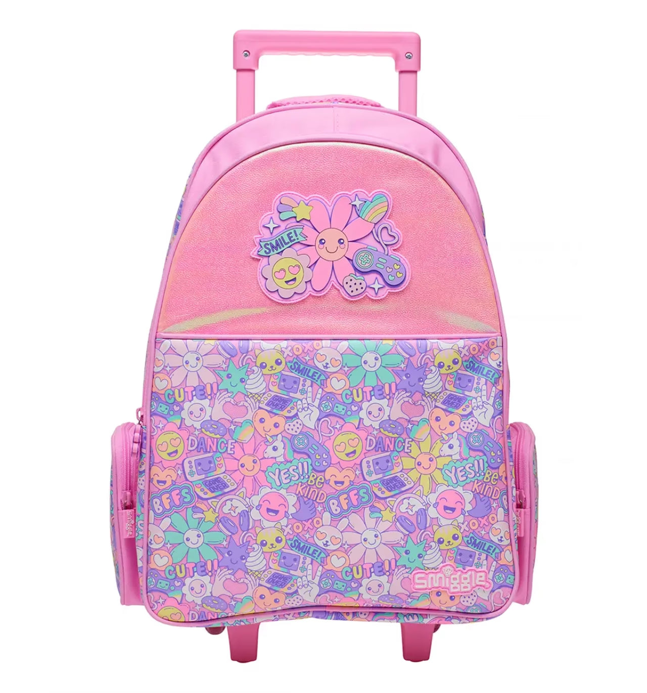 Smiggle Trolley Backpack with Light-Up Wheels – 4 Compartment Bbag | India’s Best Online Stationery Store