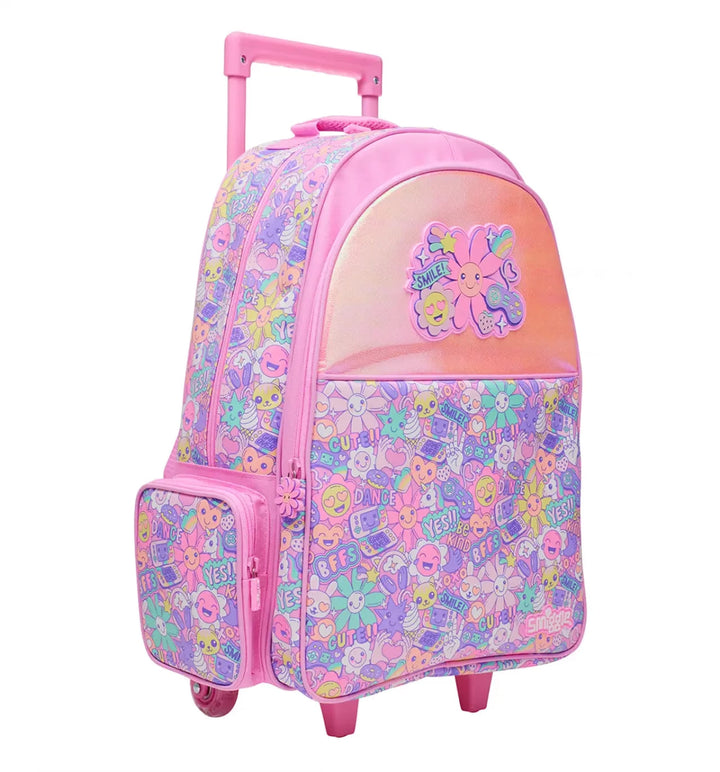 Smiggle Trolley Backpack with Light-Up Wheels – 4 Compartment Bbag | India’s Best Online Stationery Store
