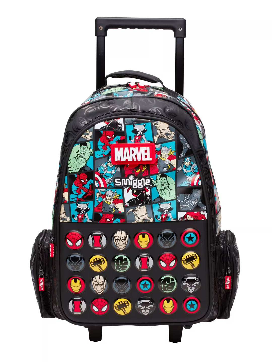 Smiggle Trolley Backpack with Light-Up Wheels – 4 Compartment Bbag | India’s Best Online Stationery Store