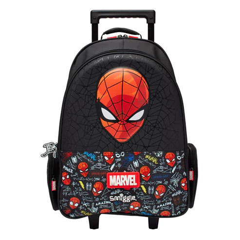 Smiggle Trolley Backpack with Light-Up Wheels – 4 Compartment Bbag | India’s Best Online Stationery Store