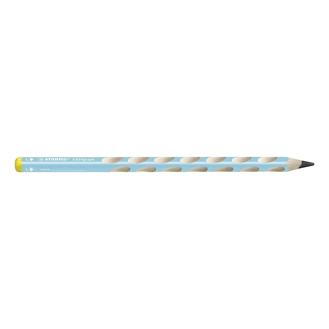 STABILO EASYgraph Blue Right-Handed Ergonomic HB Pencil - Pack of 2