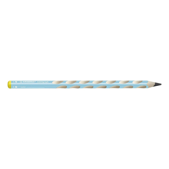 STABILO EASYgraph Blue Right-Handed Ergonomic HB Pencil - Pack of 2