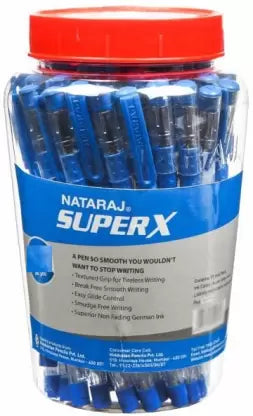 Nataraj Super X Pen - Bbag | India’s Best Online Stationery Store