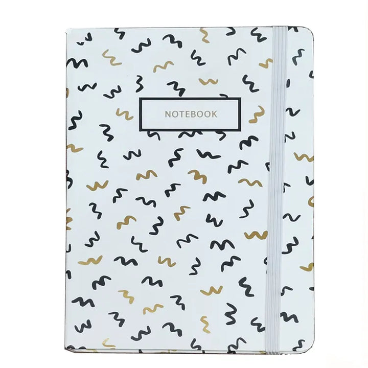 Creative Convert White Printed Journal - Bbag | India’s Best Online Stationery Store