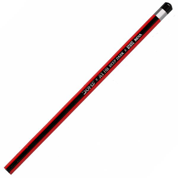 DOMS A1 Deep Dark Graphite Pencil - Bbag | India’s Best Online Stationery Store