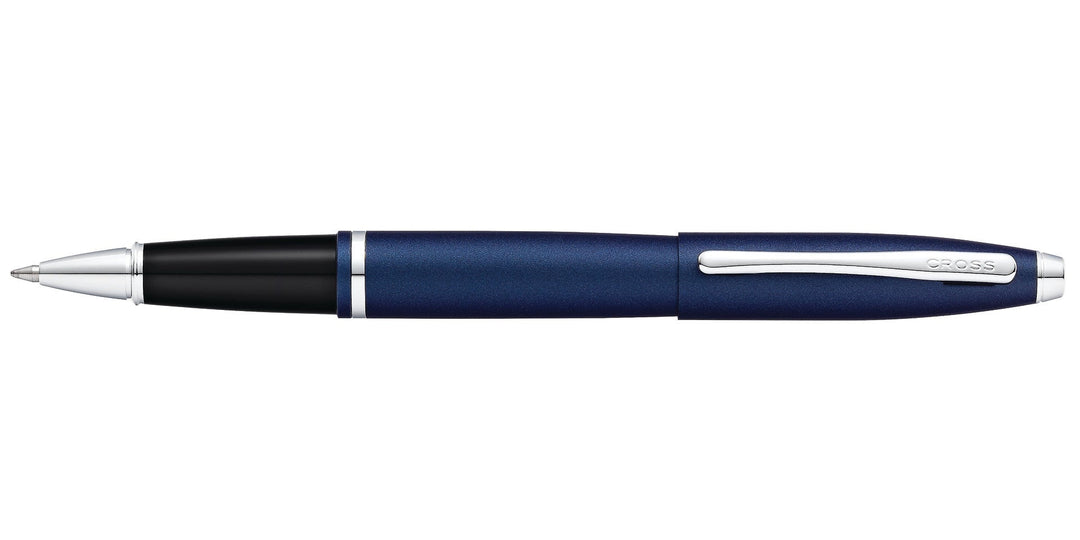 Cross Calais Matte Metallic Midnight Blue CT Roller Ball Pen AT0115-18