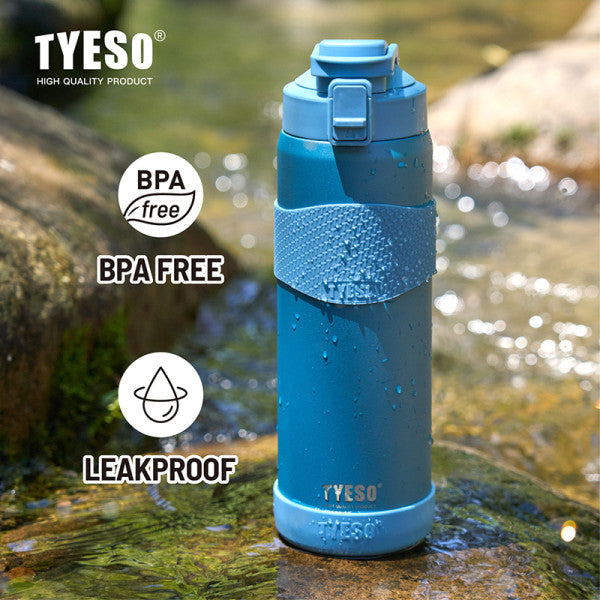 TYESO 900ml Stainless Steel Water Bottle Vacuum Insulated Flask Bbag | India’s Best Online Stationery Store