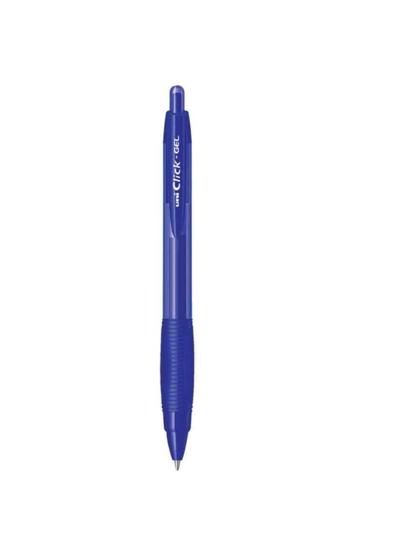 Uniball Click Gel Pen - blue pen