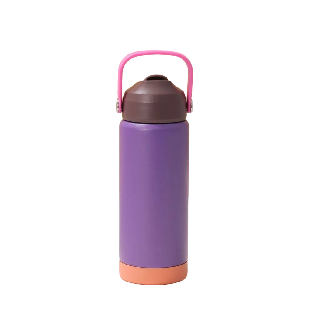 Kids Stainless Steel Insulated Water Bottle with Straw 500ml Bbag | India’s Best Online Stationery Store