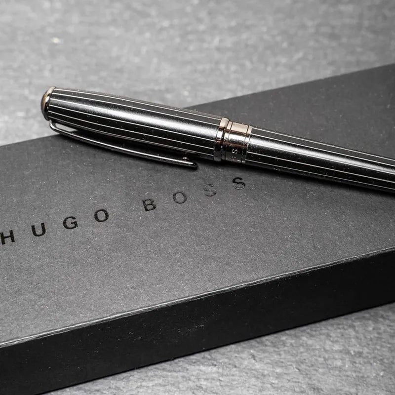 Hugo Boss Gear Ribs Rollerball Pen – WP29994 Bbag | India’s Best Online Stationery Store