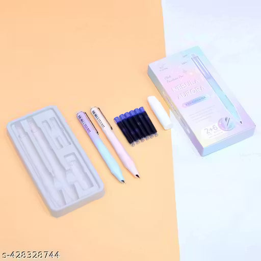 Nebula Aurora Click Fountain Pen Set Bbag | India’s Best Online Stationery Store