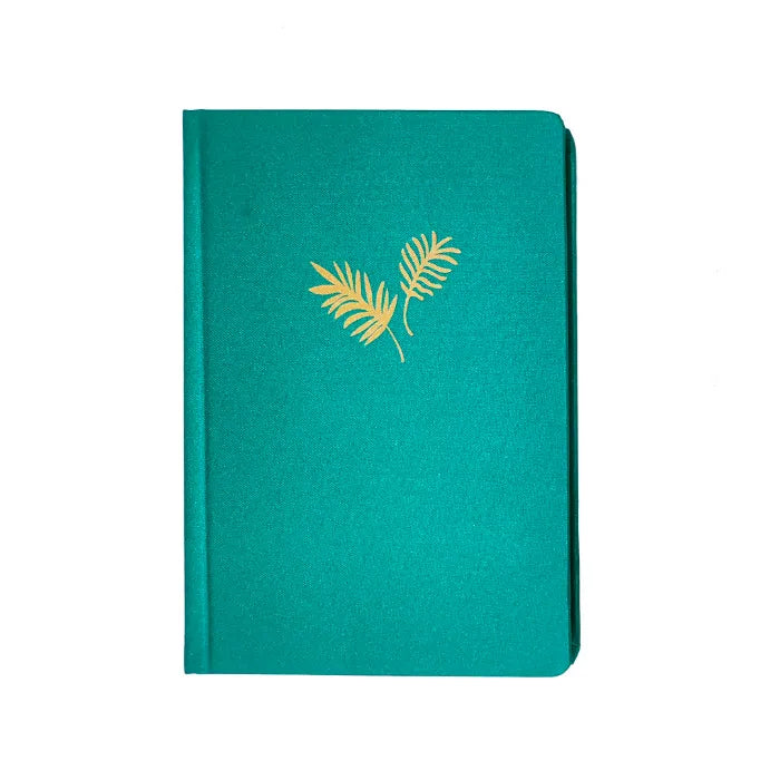 Creative Convert Sea Green Golden Leaf Journal Creative Convert